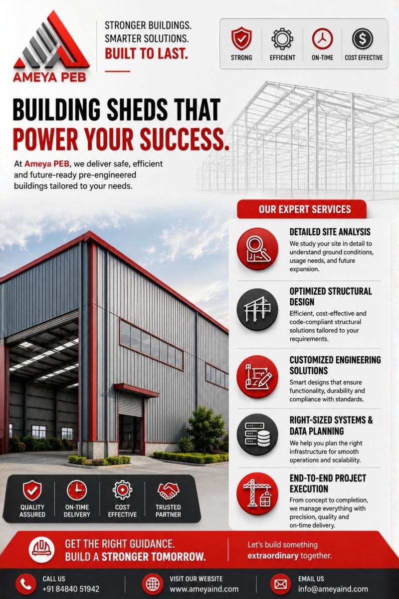 Why Ameya PEB Is Pune's Trusted Choice for Pre-Engineered Steel Buildings