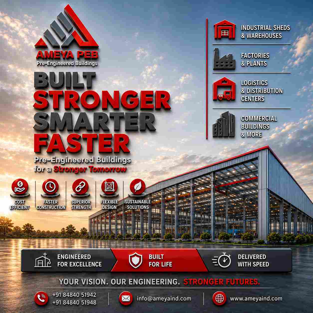 Pre-Engineered Buildings | Built Stronger. Smarter. Faster